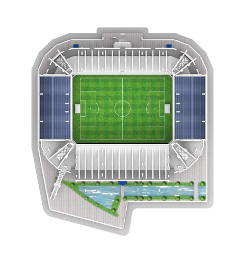 3D puzzel stadion sc Heerenveen