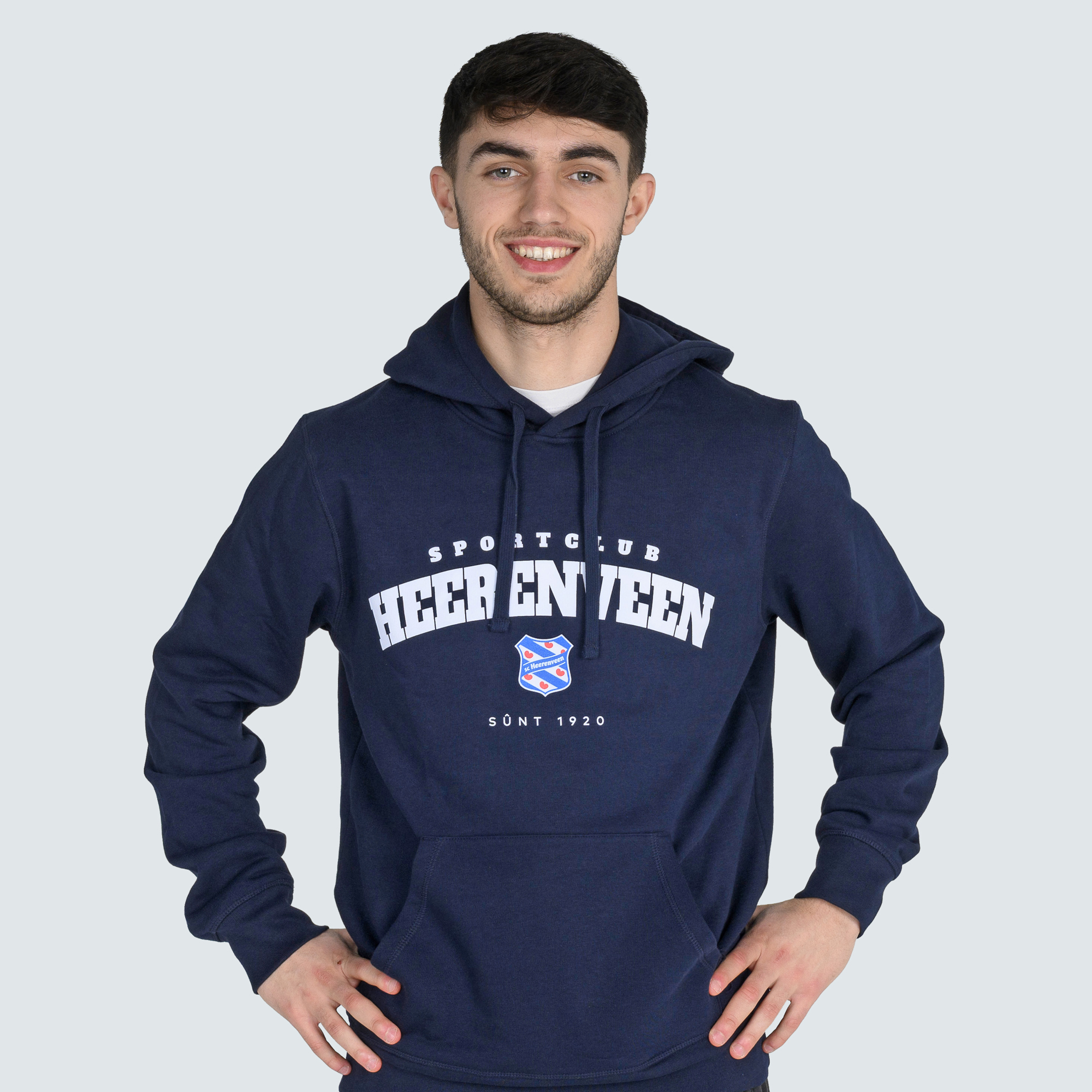 Sweater Dk Blauw Logo Oyen