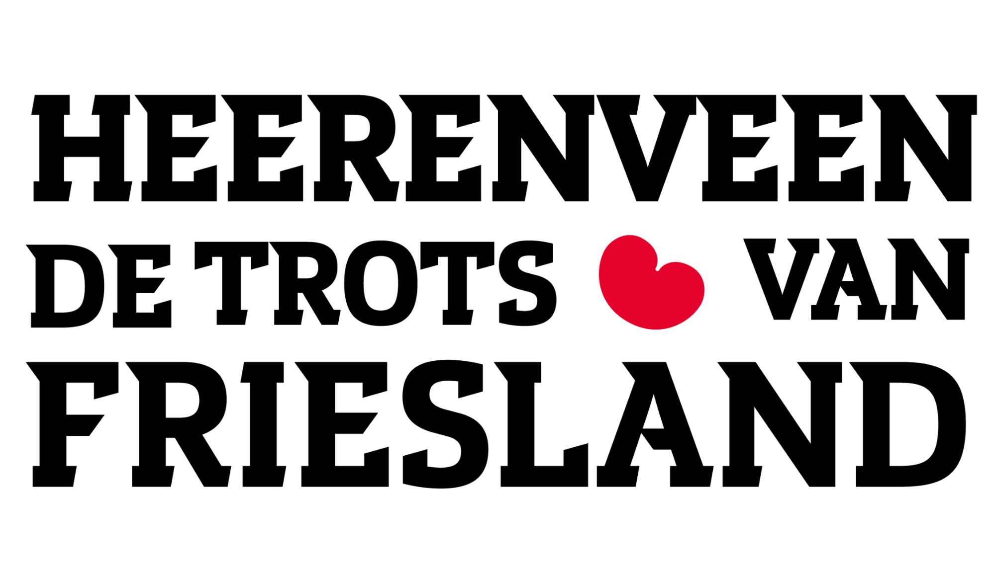 Bumpersticker Trots Van Friesland Wit