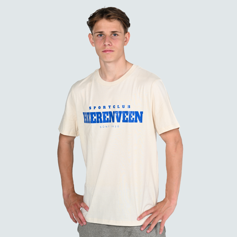 t shirt heerenveen creme