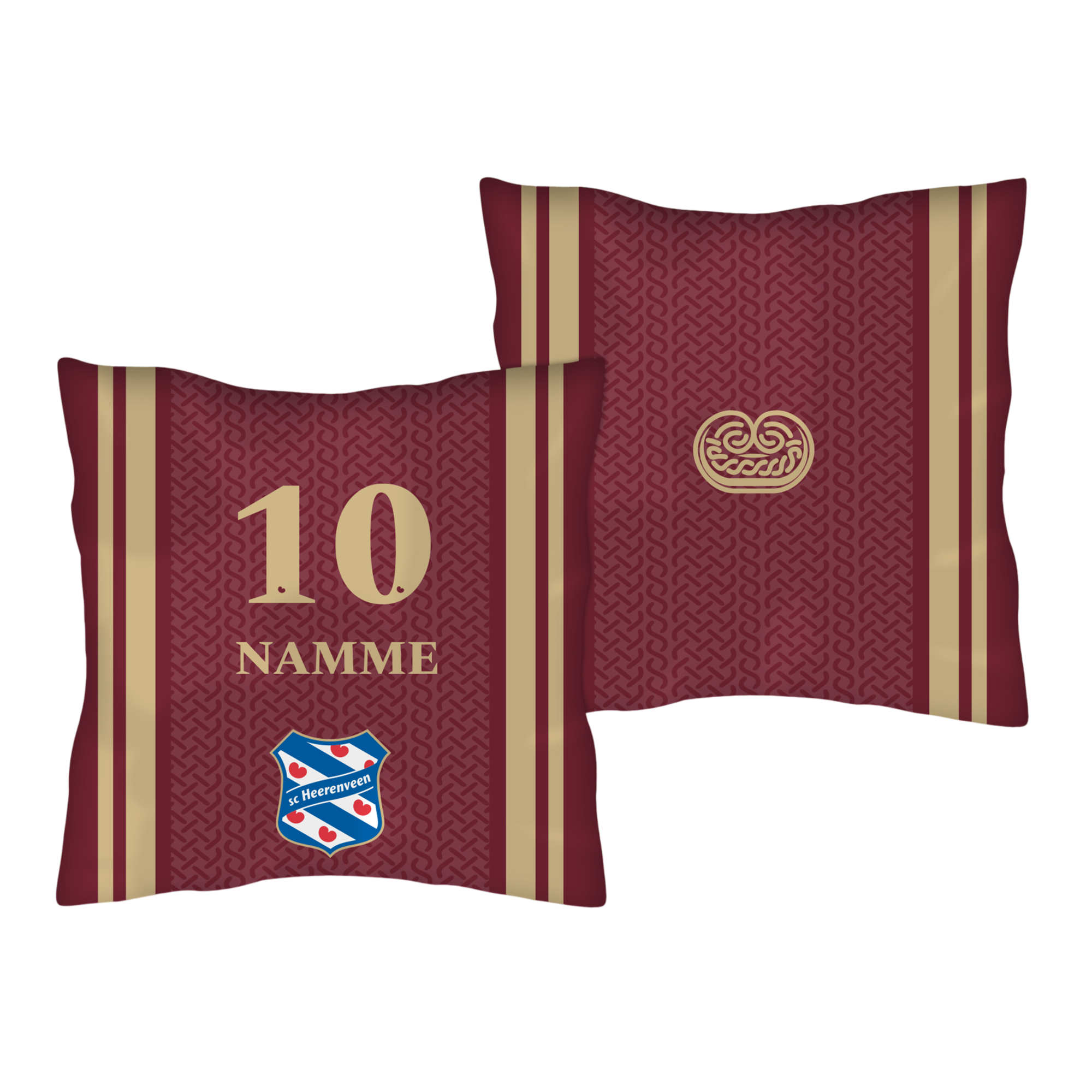 Kussen 40X40 Rood Gepersonaliseerd