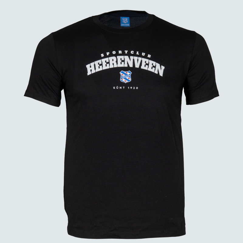 T-shirt Sunt 1920 JR zwart