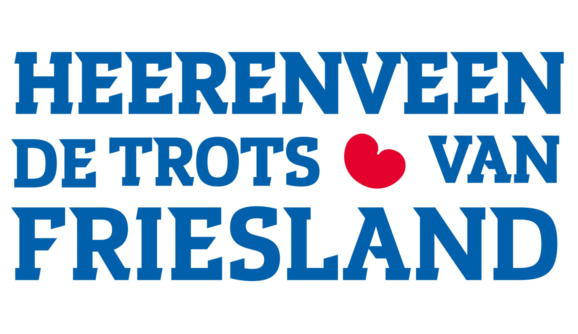 Bumpersticker Trots Van Friesland Blauw