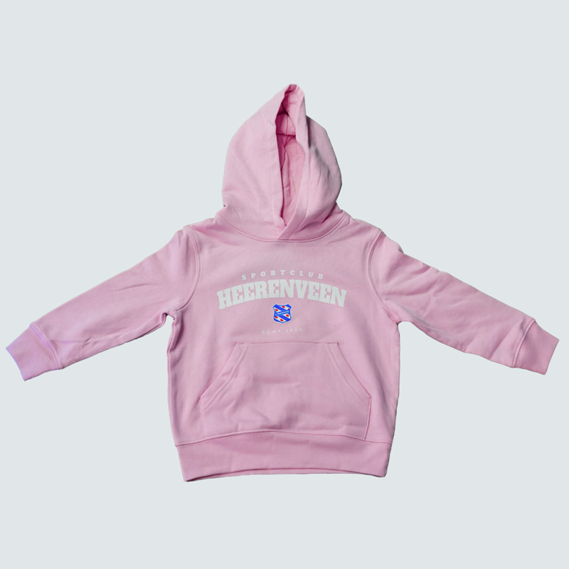 Hooded Sweater JR roze