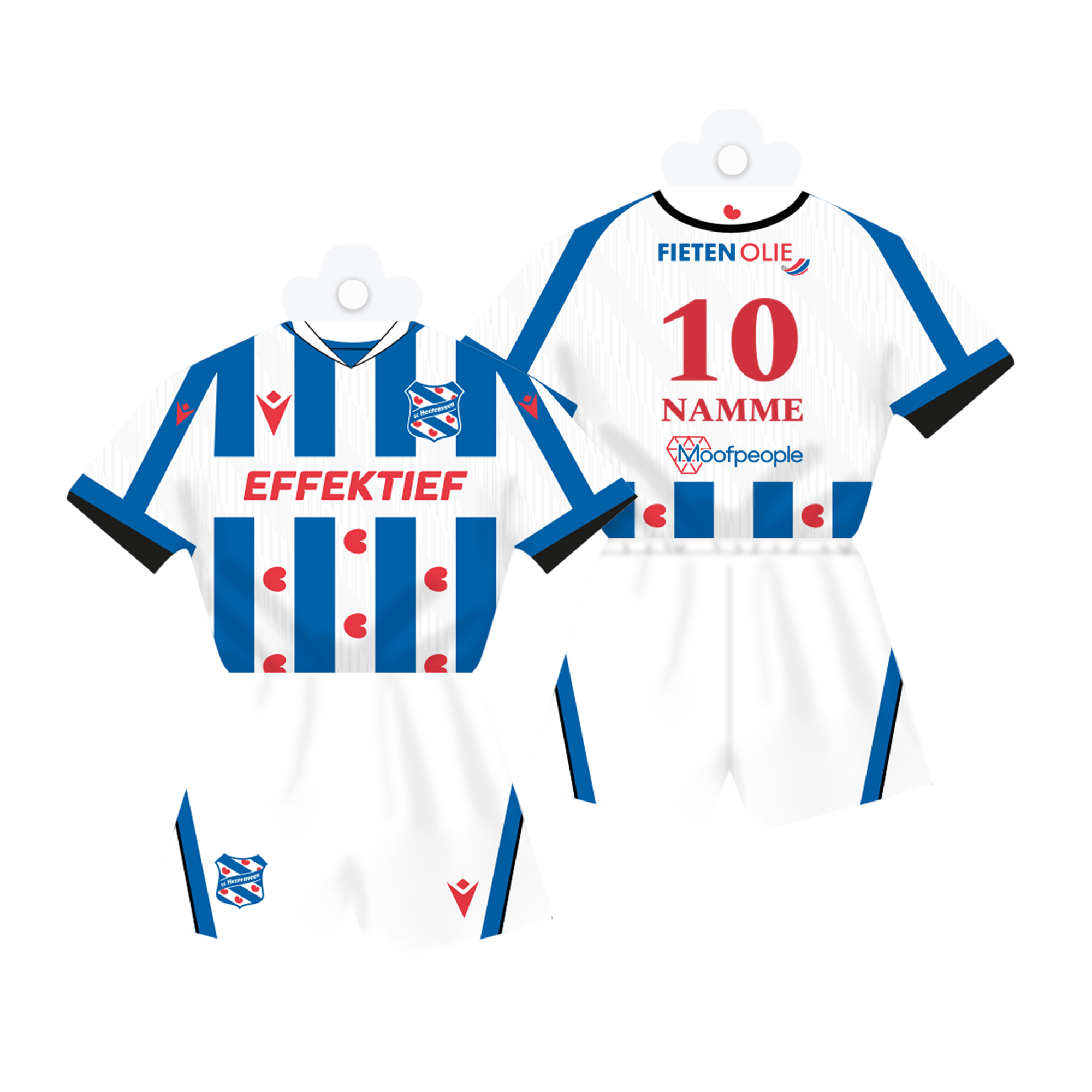 Mini Tenue Thuis Gepersonaliseerd