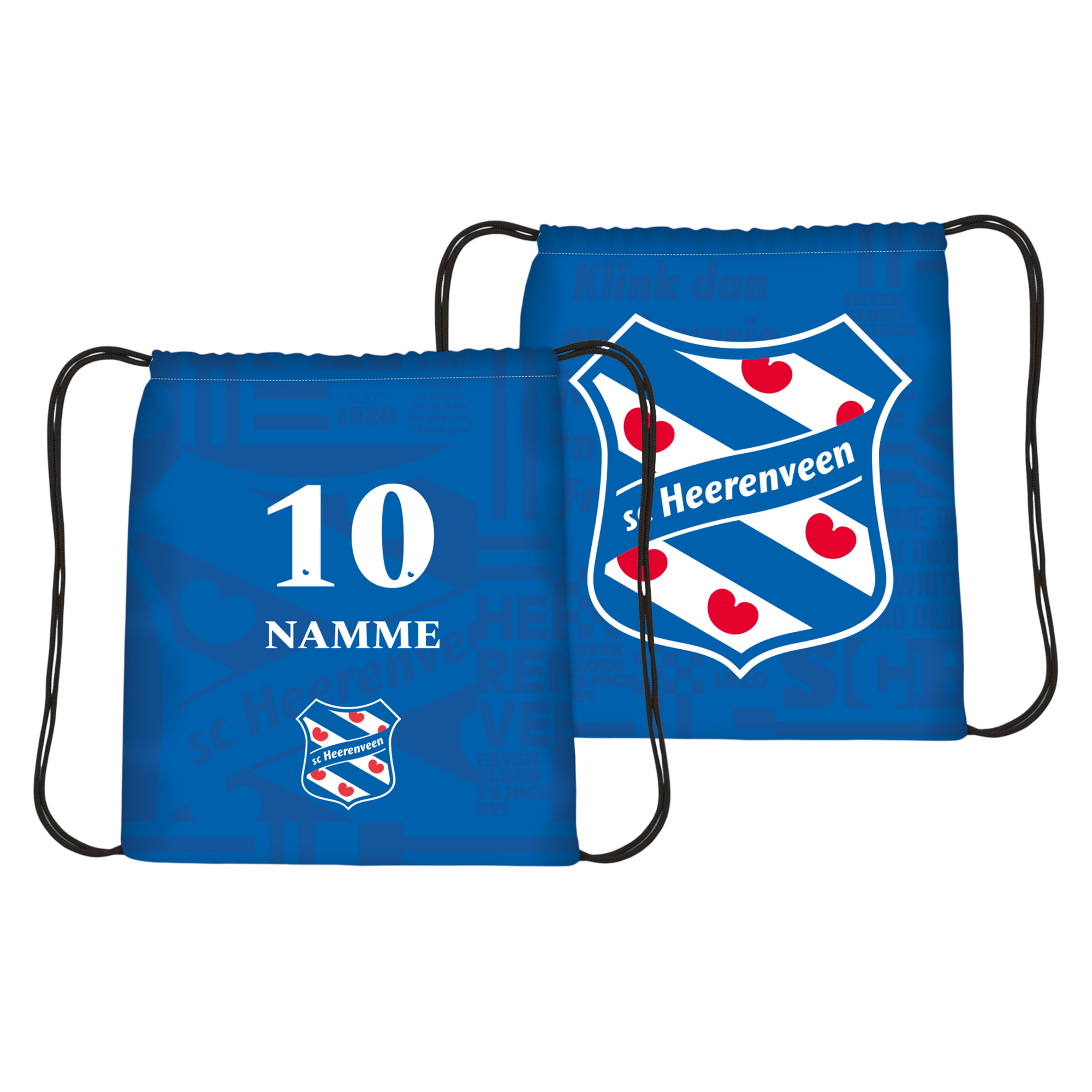 Zwemtasje Blauw Gepersonaliseerd